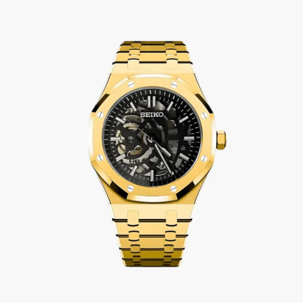 Royal Seikoak Skelett Guld